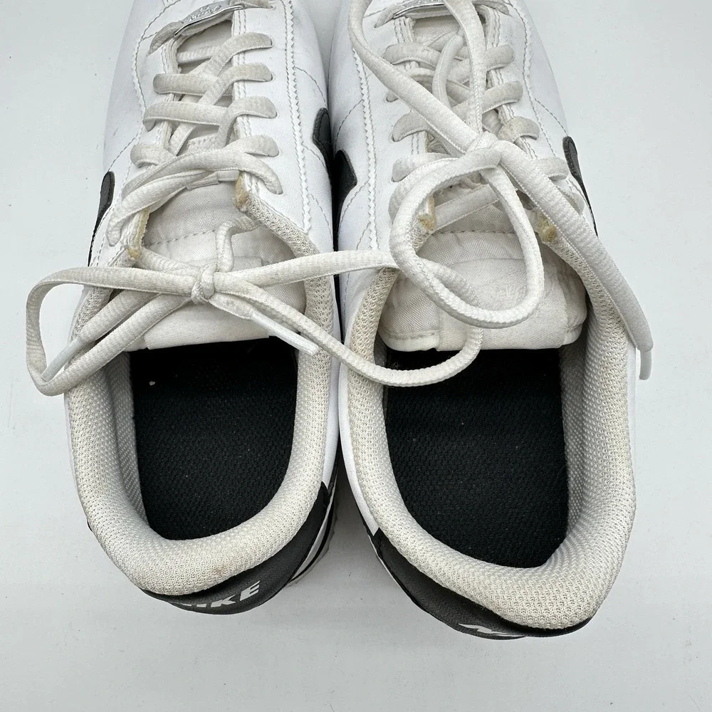 Nike Cortez Sneakers‎ Youth Size 6.5 White Black Streetwear Wedding Nostalgia
